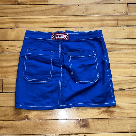 Blue jean mini skirt - Picture 2 of 2